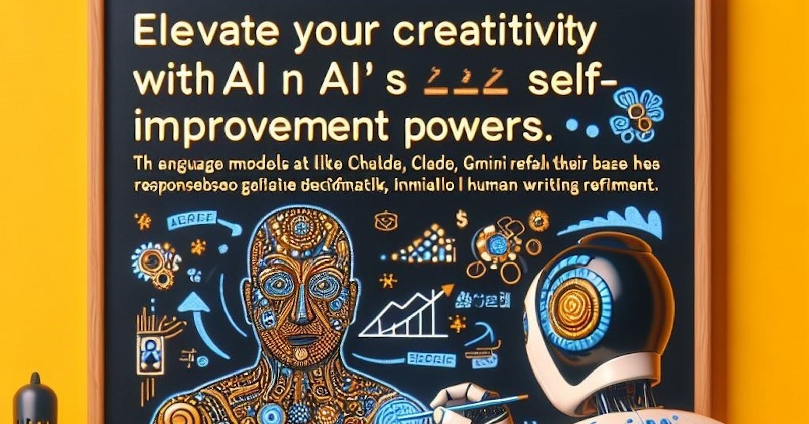 Elevate Your Creativity with AI's Self-Improvement Powers